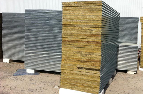 巖棉玻璃絲棉彩鋼復(fù)合板