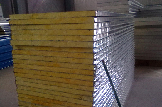 巖棉玻璃絲棉彩鋼復(fù)合板